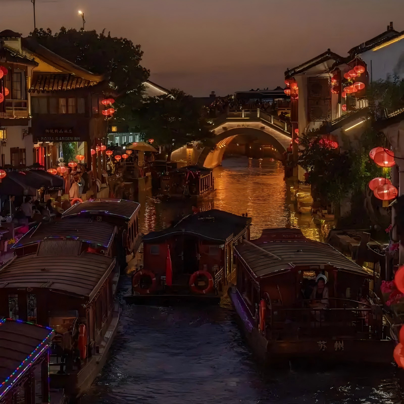 苏州江南式酒店住宿+拙政园日场成人票