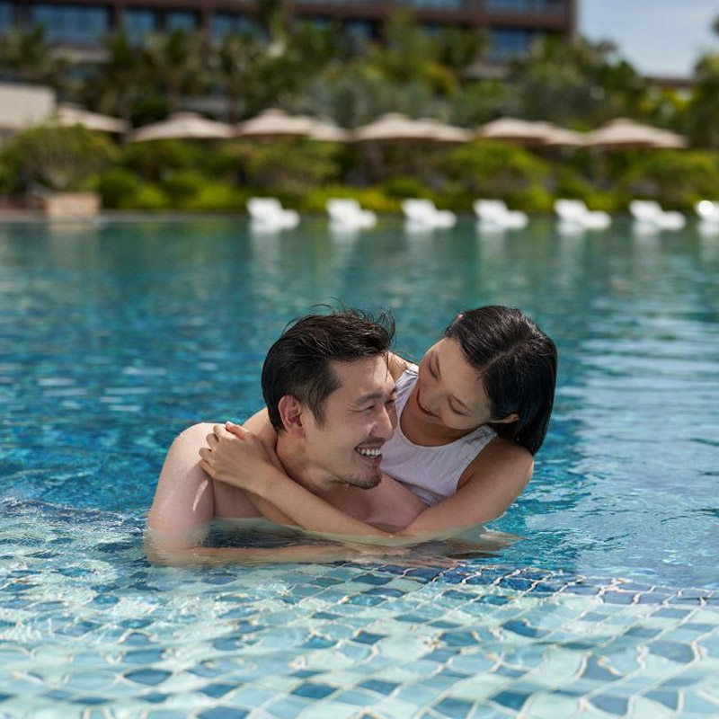 【暖冬·元旦】5天4晚三亚湾三亚天丽湾凯悦酒店·园景房/尊贵海景房4晚+双早+接送机