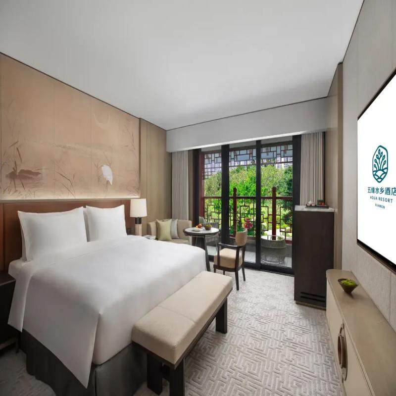 五缘水乡酒店商务公司/七尚酒店湿地公园豪华房+植物园+帆船出海2天1晚