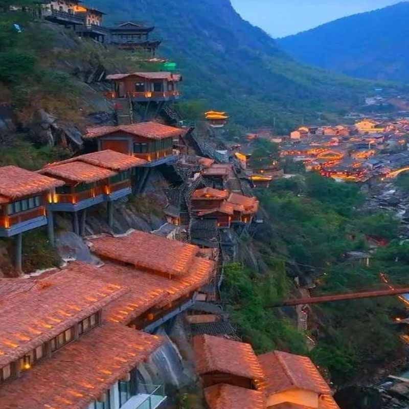 上饶 婺源出发篁岭望仙谷一日游 夜游绝壁神话 天天发团 1人成团 - 定制游预订