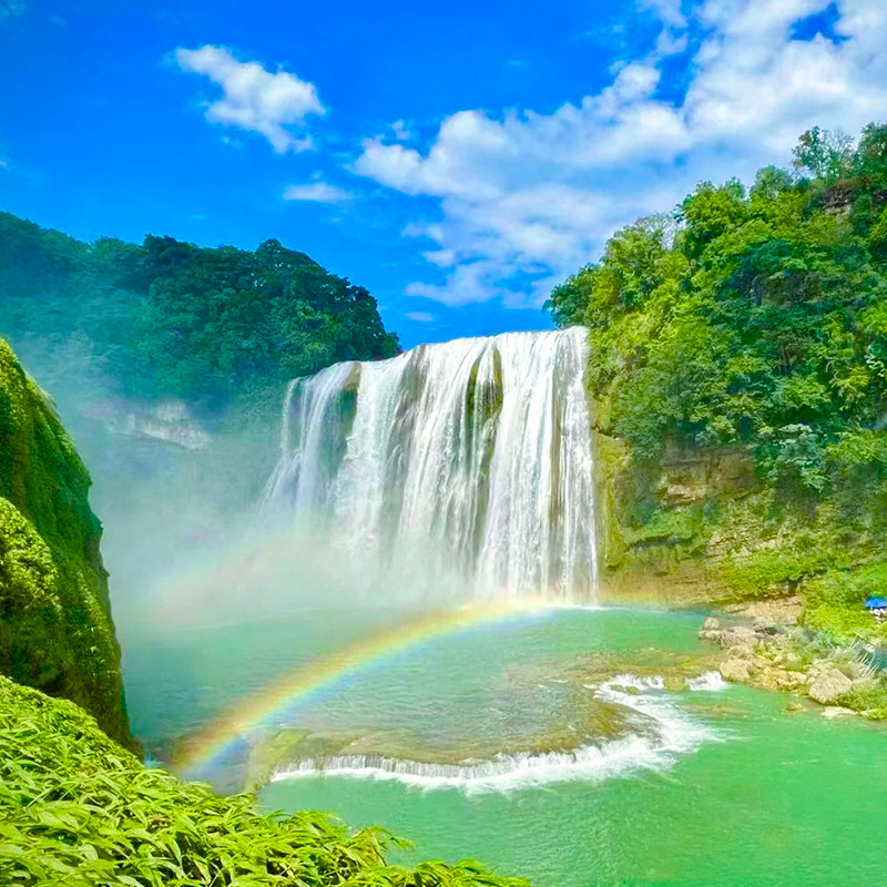 8人内小团贵州纯玩旅游4天3晚黄果树西江千户苗寨荔波小七孔天眼
