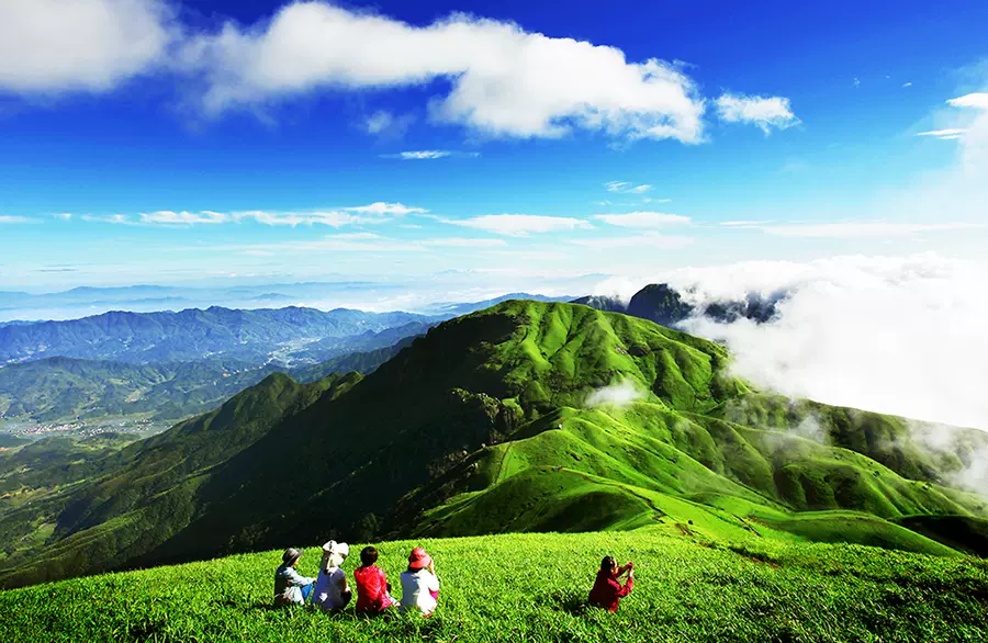 武功山风景区图片