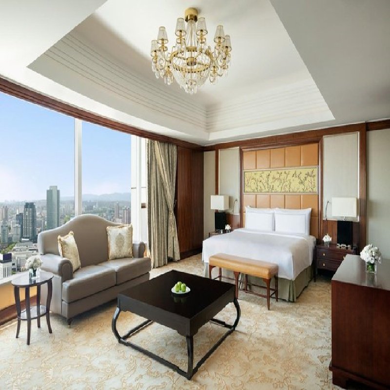 D2天1晚宁波市宁波香格里拉大酒店自由行+阳光沙滩门票单人酒景套餐