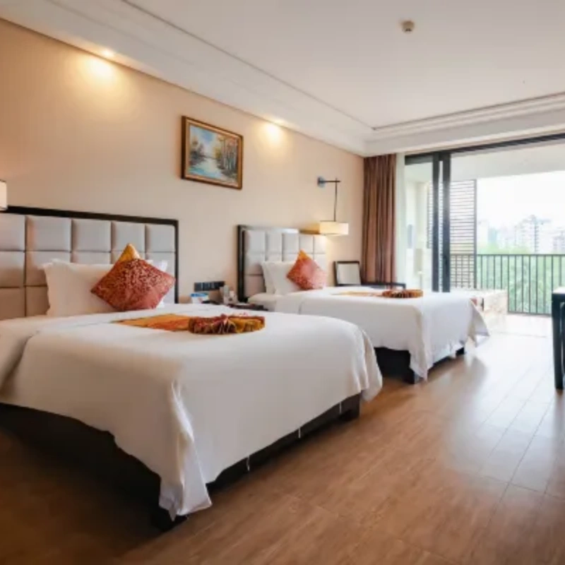 D2天1晚海南保亭黎族苗族自治县海南保亭戴斯温泉酒店自由行+茶溪谷门票单人酒景套餐