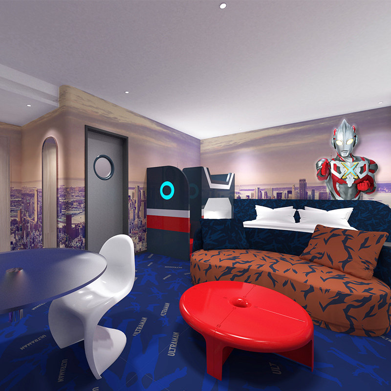 上海海昌奥特曼主题酒店+早餐+2日无限次海昌海洋公园门票