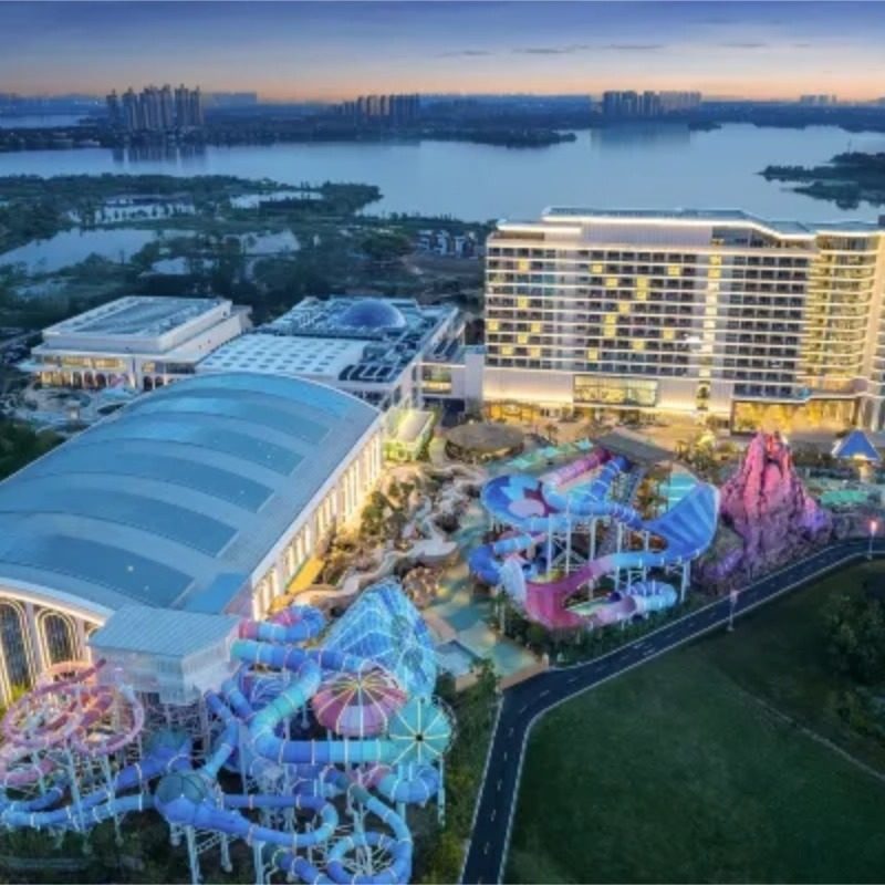 【周末不加价】武汉城建开元森泊度假酒店+早餐+水乐园/幻想岛,可选中餐或乐园联票等