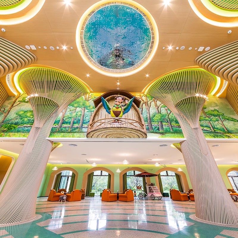 【限量免升主题】襄阳华侨城奇趣童年酒店1晚住宿-奇趣童年/奇幻谷+云海汤泉2日套票