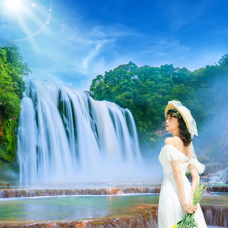 高铁往返贵州旅游纯玩6天5晚跟团黄果树梵净山荔波小七孔西江苗寨 - 定制游预订