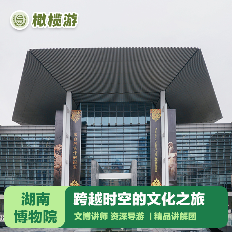 橄榄游 湖南博物院讲解1.5H深度人工金牌导游讲解研学精品小团 - 定制游预订
