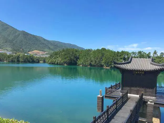 剪溪坞水库图片