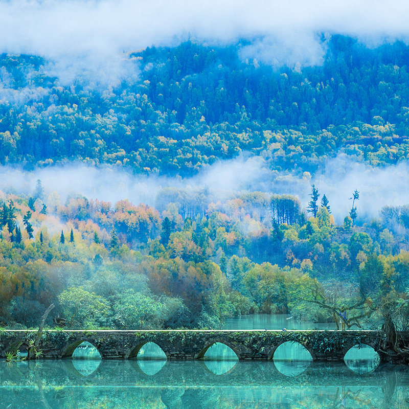 1-6人小团贵州旅游纯玩5天4晚黄果树瀑布荔波小七孔万峰林马岭河