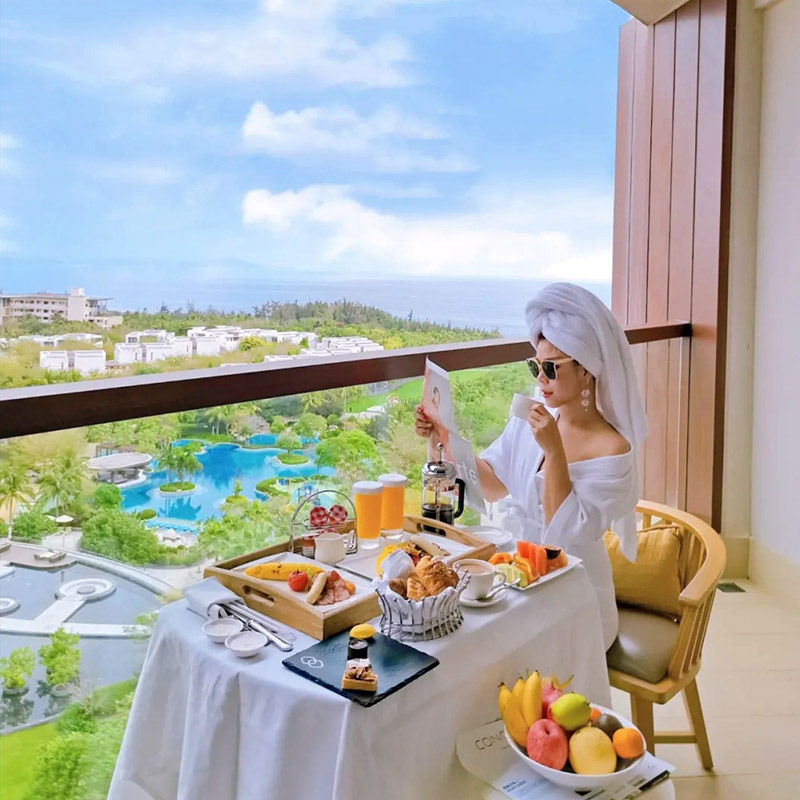 春节低价】三亚理文索菲特度假酒店3天2晚海棠湾奢华行政海景亲子蜜月