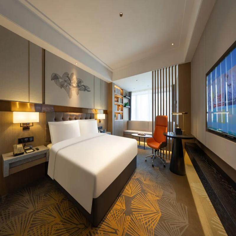 乔济南治莫兰迪酒店/雅致大床房+趵突泉景区+山东博物馆+大明湖海底世界3天2晚