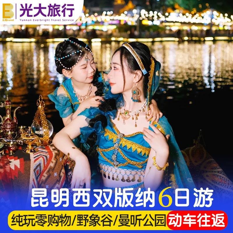 【纯玩0购物】云南旅游昆明西双版纳森林公园曼听公园6天5晚跟团 - 定制游预订