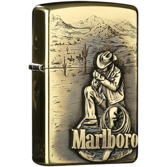 マールボロ ジッポ マルボロジッポーZIPPOゴールドブラス 楽天市場