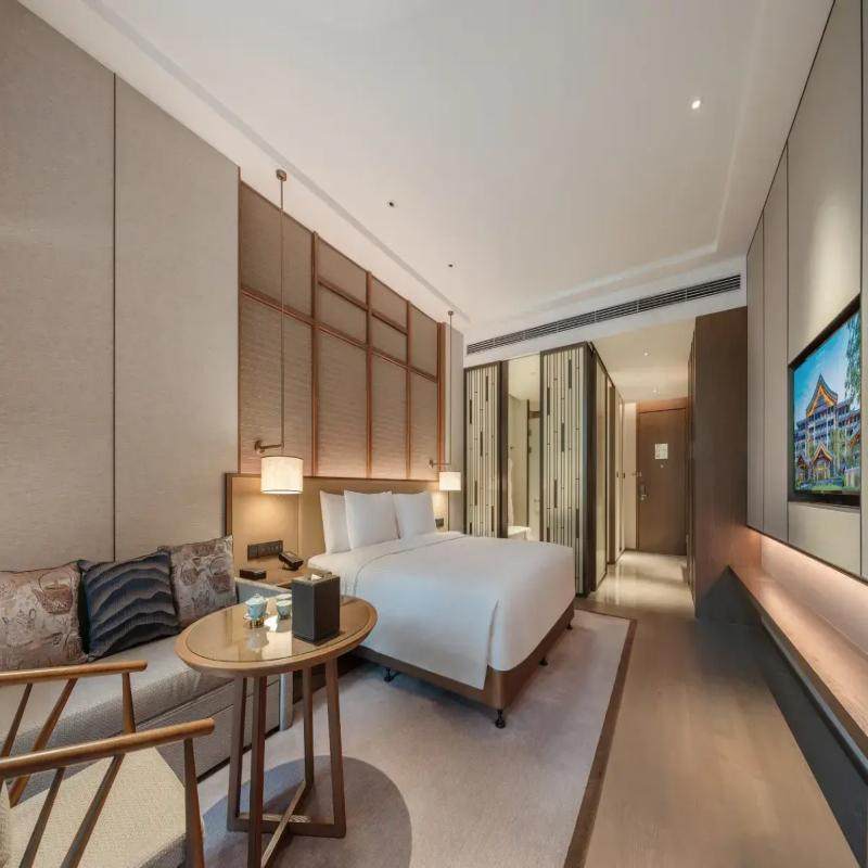 成都融创施柏阁酒店/豪华街景房+都江堰景区+熊猫谷3天2晚