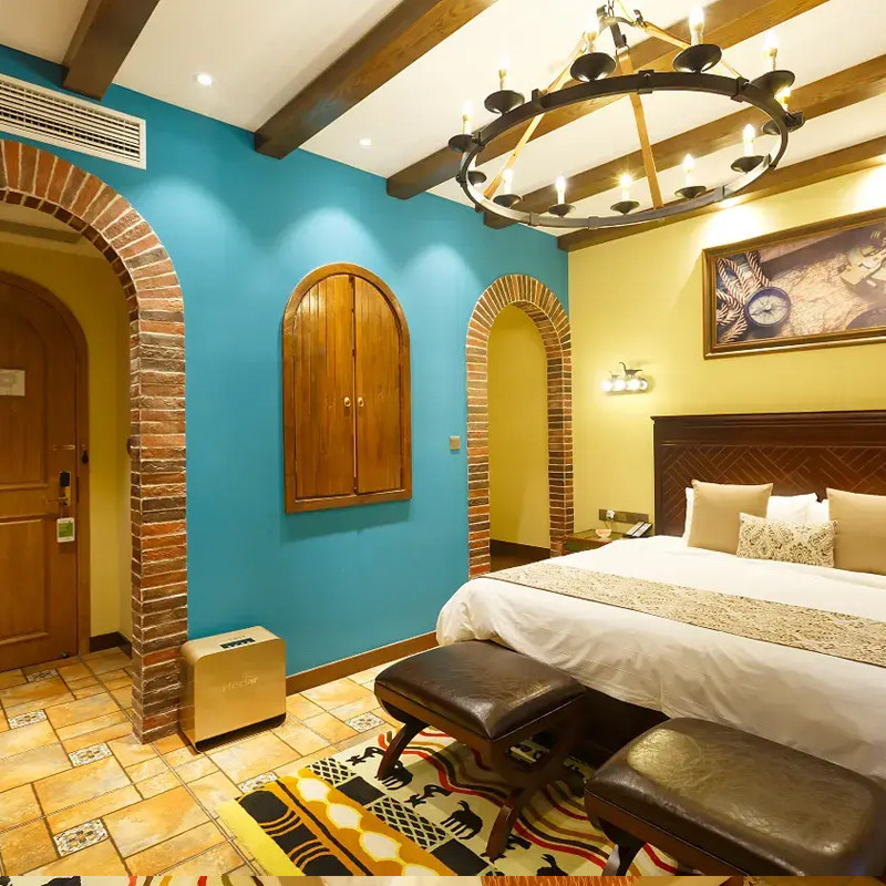 俱乐部酒店亲子房1晚+双人2日恐龙园+双早