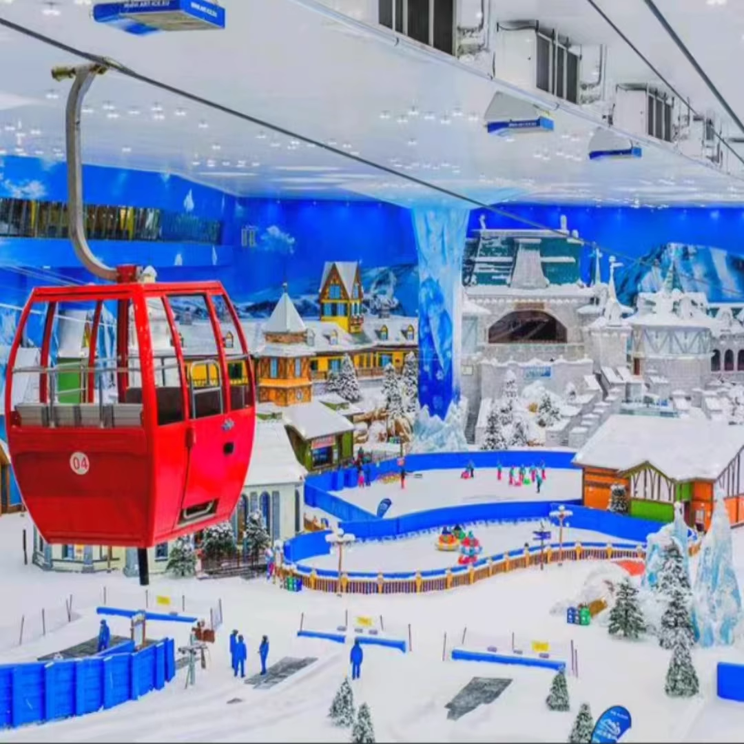 【双人/2大1小家庭套票】大王山假日酒店1晚+欢乐海洋+欢乐雪域套票