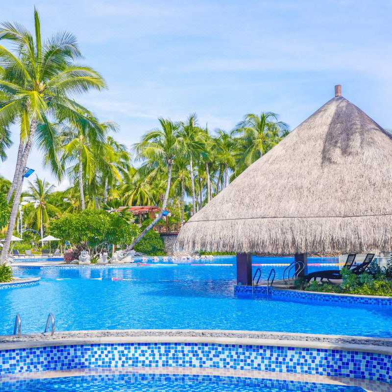 亲子出行三亚湾假日度假酒店3天2晚春节可约海景房家庭亲子出行推荐下午茶双人自助晚餐