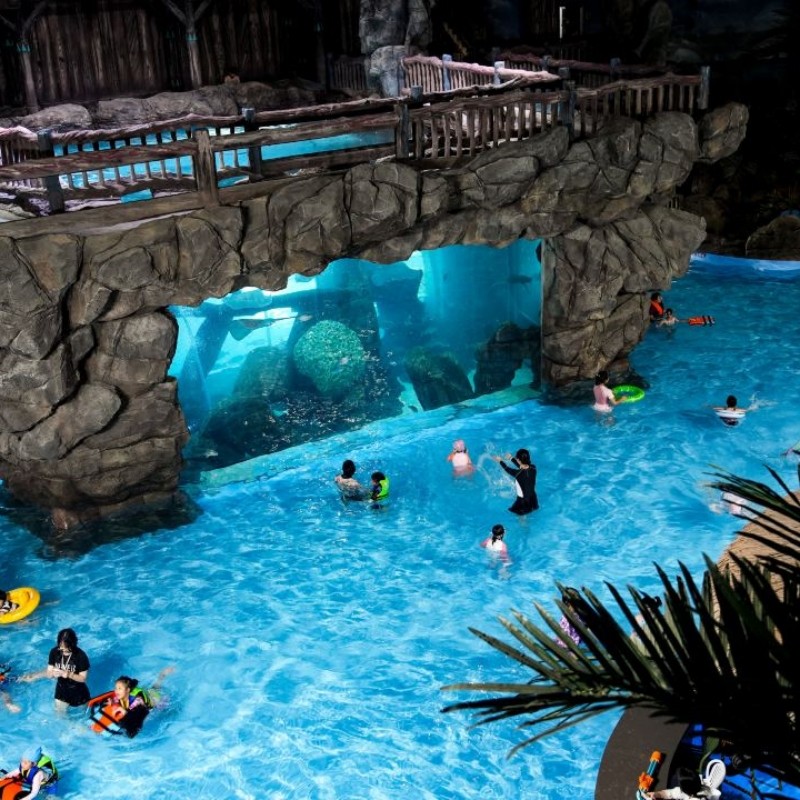 三园畅玩|舟山长乔鹈鹕酒店1晚含早+海洋公园雨林公园鲨鱼湾