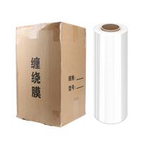 50cm Transparent Stretch Film - PE Packaging Film For Industrial Tray Packaging And Fresh-Keeping