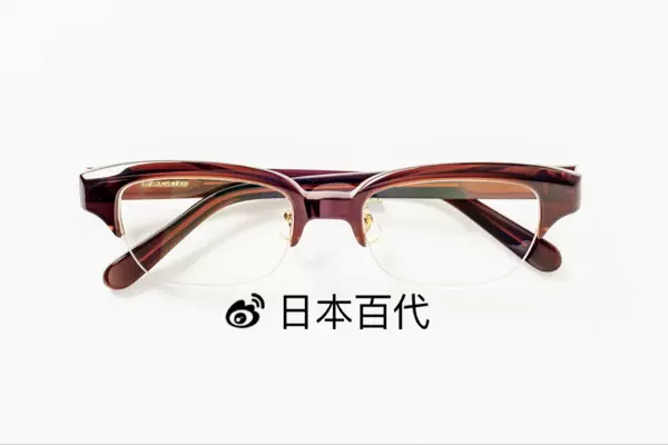 日本代购白山眼镜店CAPA-NY 半框板材眼镜架手工制作直邮-Taobao