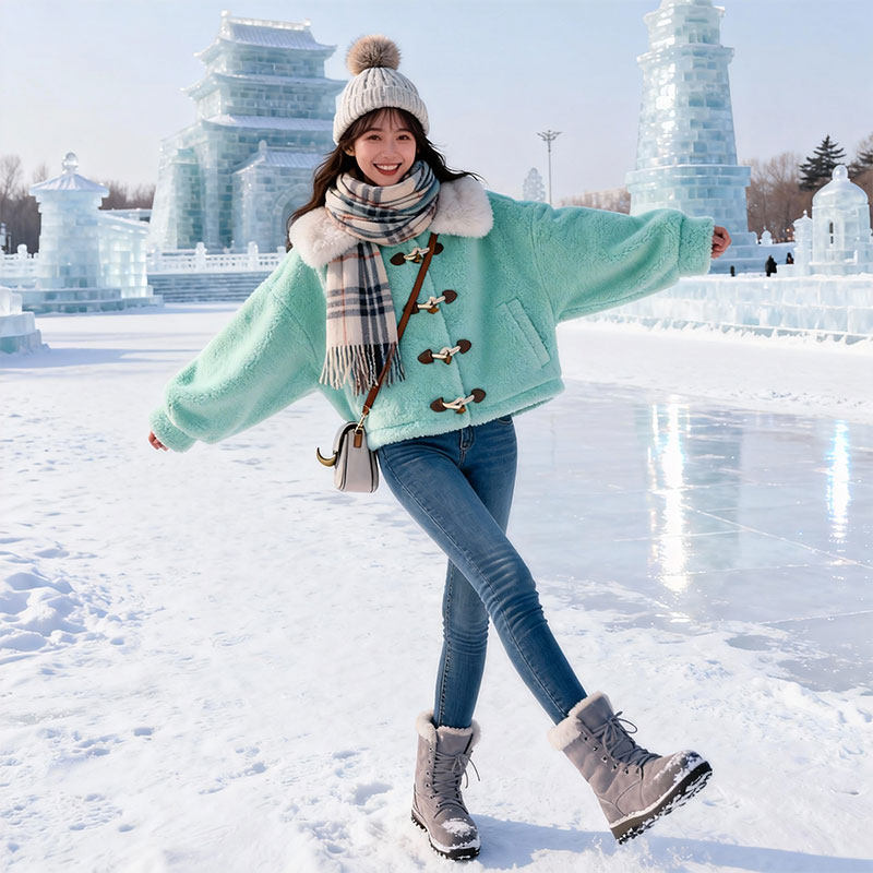 含机票长白山5天4晚专车游+住希尔顿滑雪漂流冰雪天地VIP通道高铁 - 定制游预订