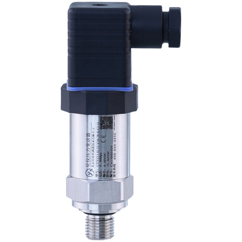 Capteur Transmetteur De Pression Numérique 4-20 MA - Plage 0-800 KPa, Alimentation 24V DC - Affichage LED, Noyau Silicium Diffusé