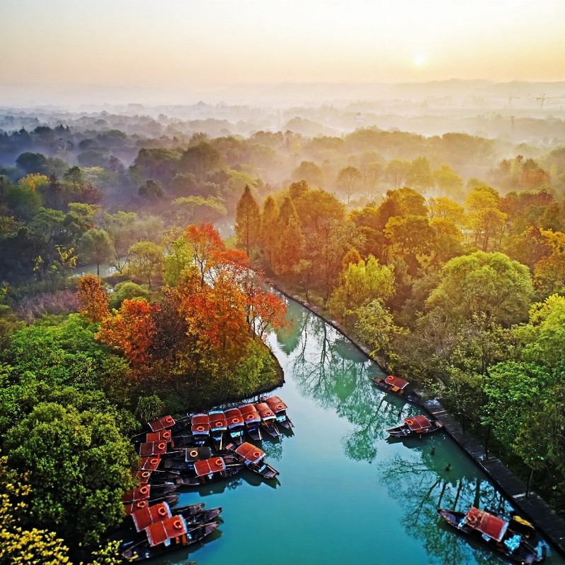 【杭州惠选】3天2晚杭州仁和饭店宿豪华大+西湖豪华游船/西溪湿地/飞来峰/岳王庙任选