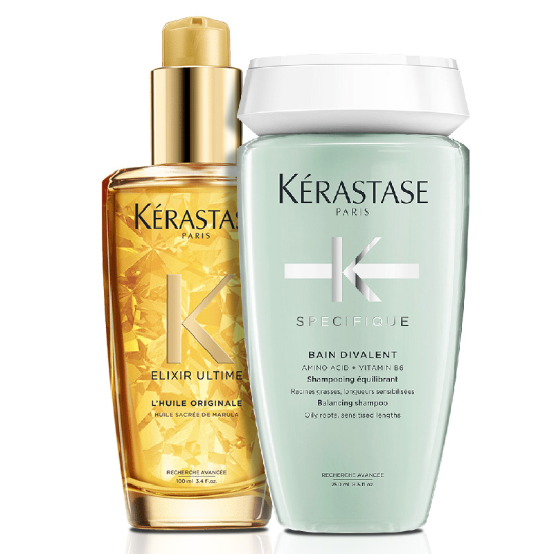 ケラスターゼ　人気3点セット　シャンプー　トリートメント　オイル KERASTASE ケラスターゼ シャンプー トリートメント 3点セット
