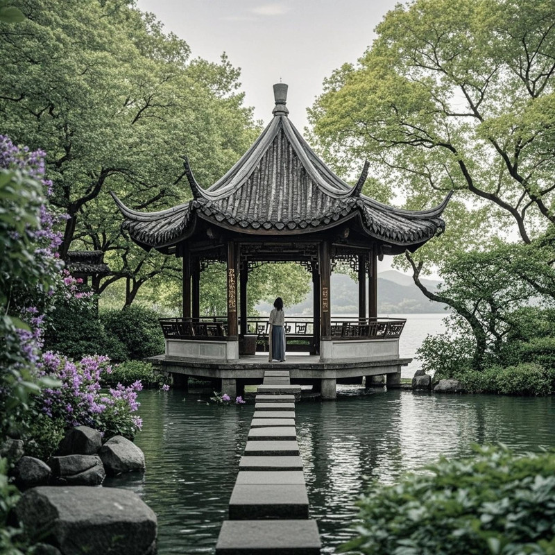 【周末游】杭州西湖假日4天3晚+西湖游船三潭印月登岛+专车接机河坊街小河直街南宋御街