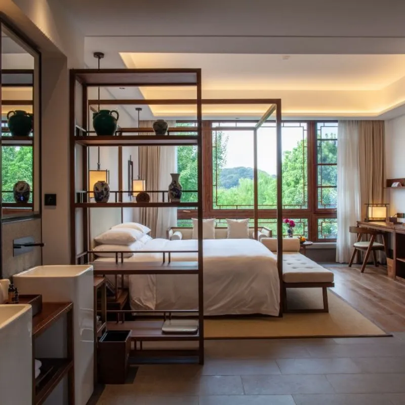 周末不加价|莫干山蠡山沄居度假村1晚含早+美拍+冷泉体验