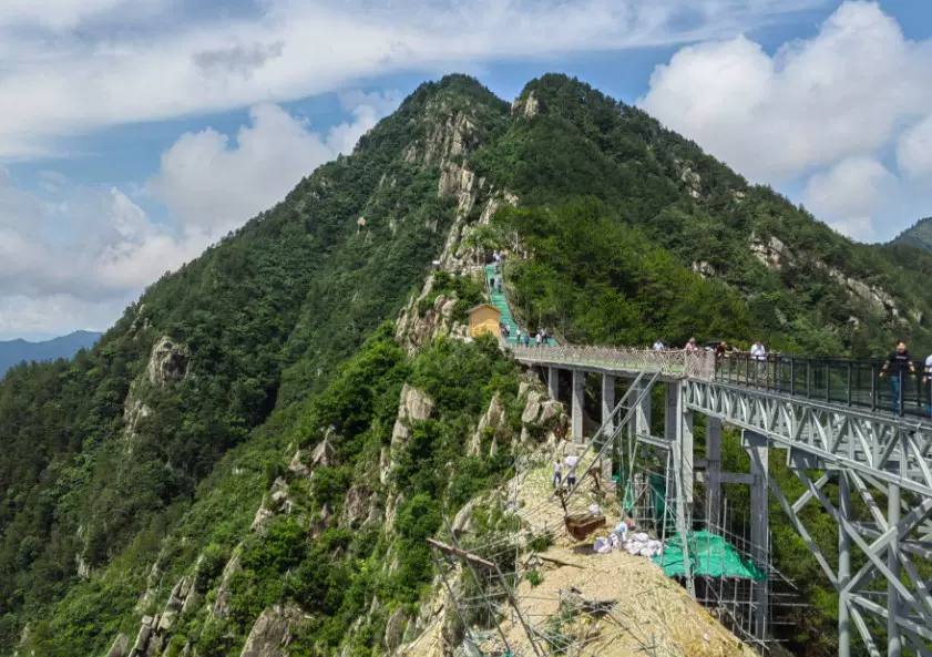 安徽飞旗寨风景区图片