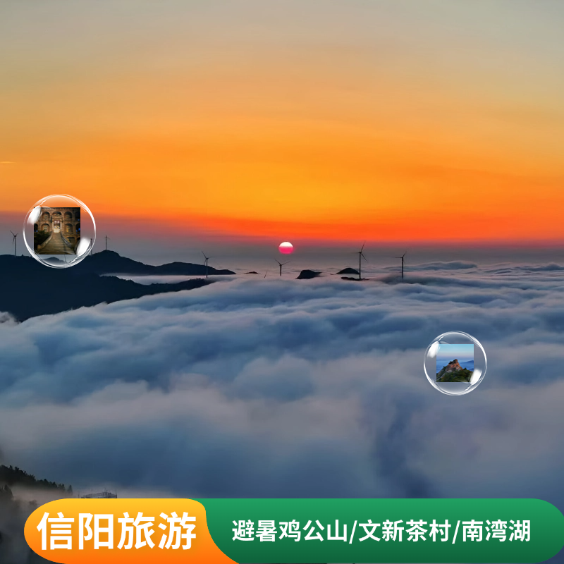 【信阳旅游】武汉出发大美信阳鸡公山/茶文化文新茶村/汽车二日游 - 定制游预订