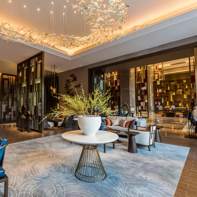 广州融创施柏阁酒店 高级城景双床房2天1晚+双早+双人广州热雪奇迹娱雪门票