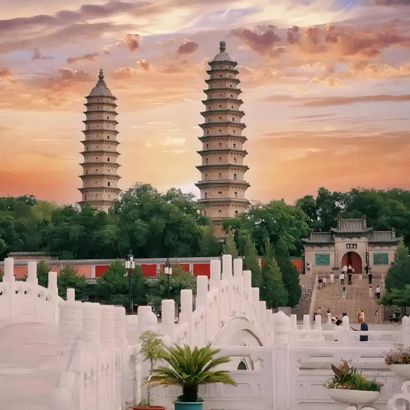 太原市区高档酒店住宿+晋祠博物馆成人票