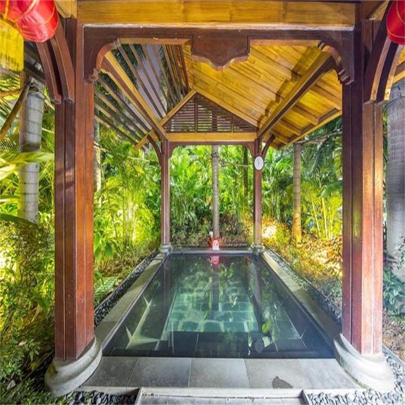 清远英德宝墩湖湖山温泉度假村2天1晚含早餐畅泡养生温泉亲亲鱼疗