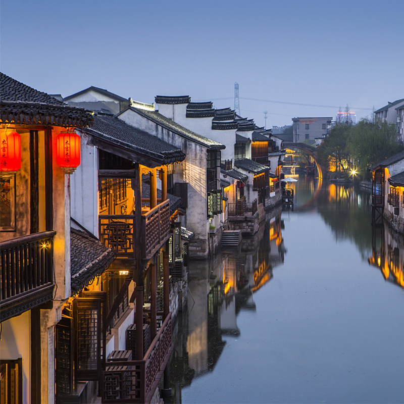 可选20小团『杭州+乌镇+西塘3天2晚纯玩』4/5钻酒店 赠双游船汉服