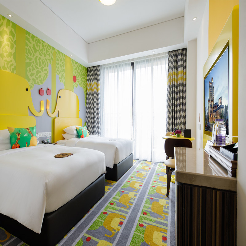 【元旦可约】广州长隆香江酒店三人1晚/2晚/3晚畅玩三园动物欢乐飞鸟大马戏自助餐