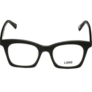 
LOHO acetate black frame glasses frame for women, trendy new acetate glasses frame for women, full frame square frame glasses GX9026