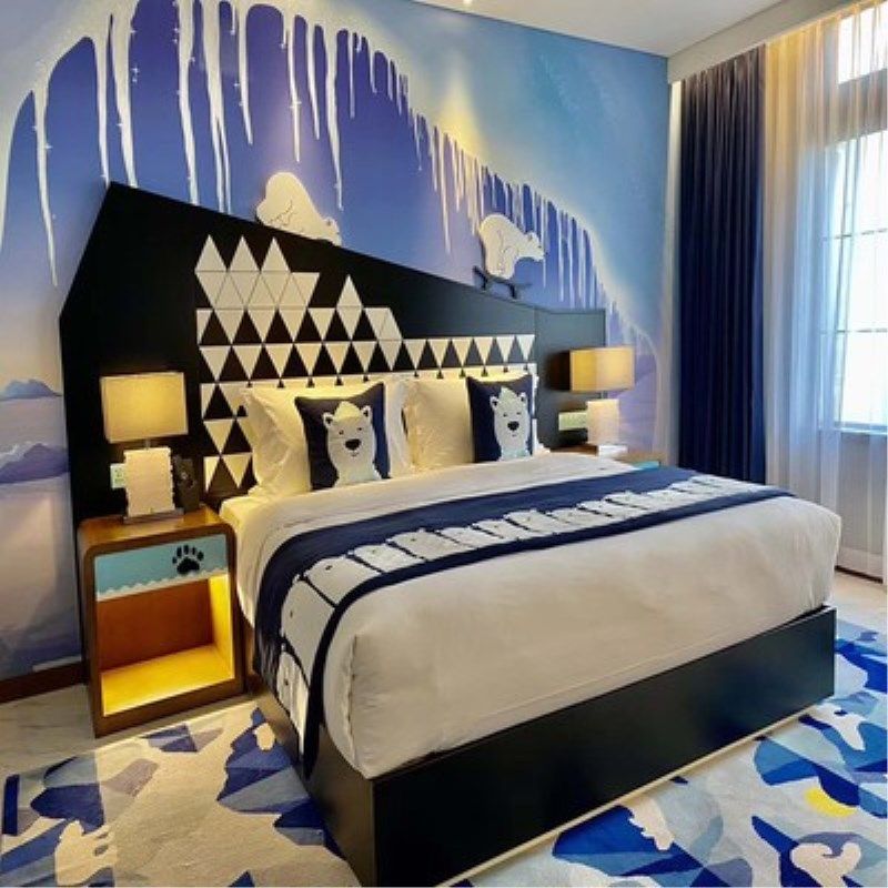 【双旦大促】郑州银基冰雪酒店2天1晚/3天2晚套餐动物王国套票