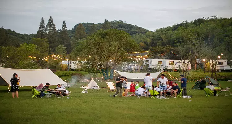 途居芜湖马仁山露营地图片