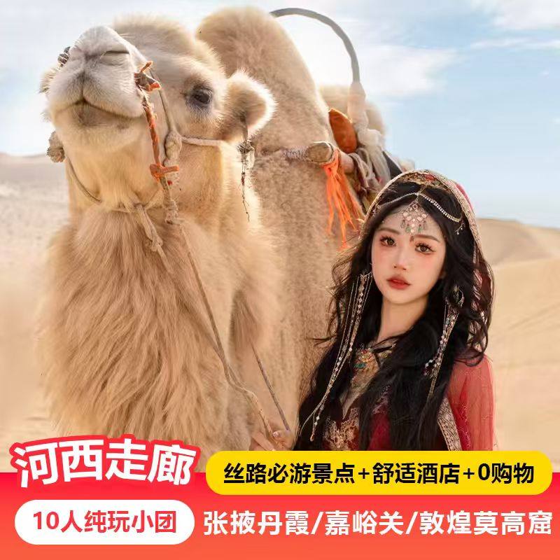 10人小团 河西走廊张掖嘉峪关敦煌莫高窟跟团游4天3晚 敦煌旅游 - 定制游预订