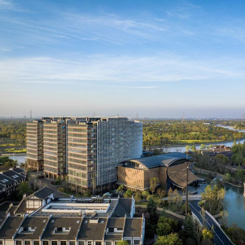 西栅内☆乌镇堤上度假酒店1晚+早餐+西栅门票+游船+颂钵体验