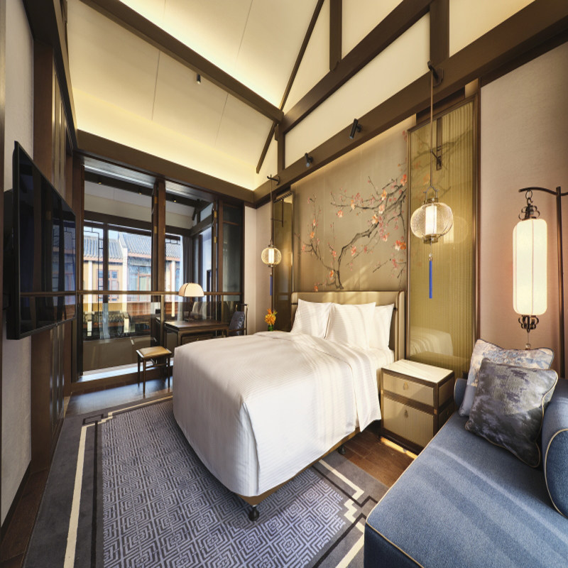 无锡雪浪宋品酒店1晚含早+家庭别墅可选乐园/海世界/热雪奇迹