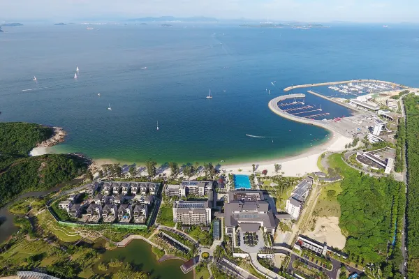 深圳桔钓沙莱华度假酒店/深圳金沙湾佳兆业万豪酒店+西涌沙滩门票 2天1晚