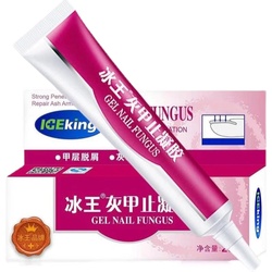 Ice King Onychomycosis Anti-gel 20g, Nail Repair, Removal Of Onychomycosis, Thickening Of Nail Layer, Black Manicure, Soft Nail Peeling