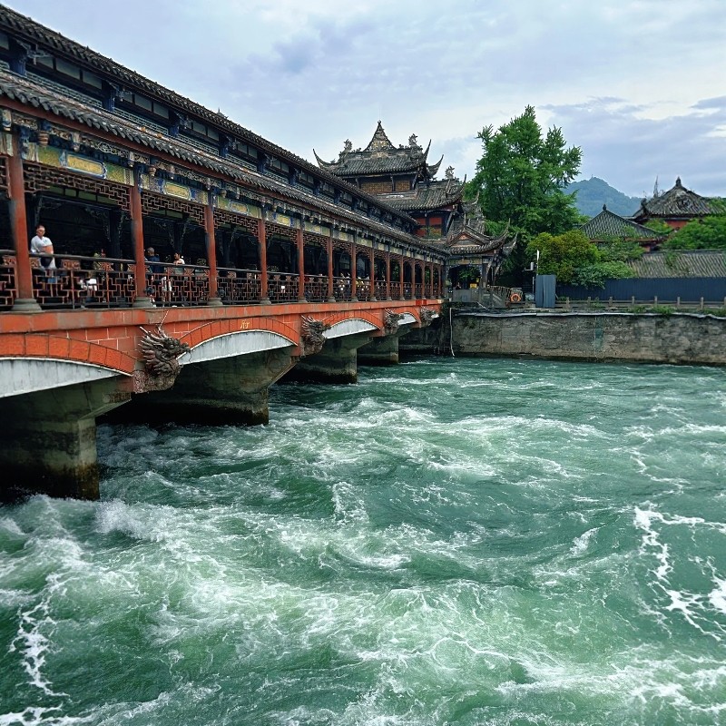 四川『双遗度假』宿五钻施柏阁畅游都江堰+青城山3天2晚