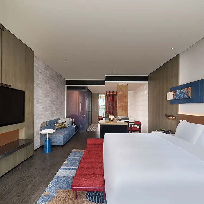 3天2晚丨长沙梅溪湖英迪格酒店 城景房大/双床 2早餐丨大床可升级湖景