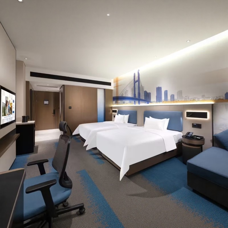 【乐享】呼伦贝尔高端连锁酒店双床房3天2晚+满洲里口岸国门景区+呼伦湖旅游景区